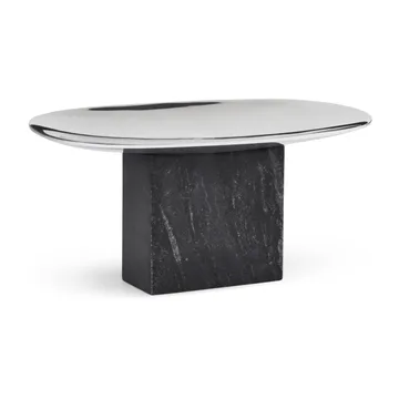 Sapoto bricka 15x25 cm - Silver - Gejst