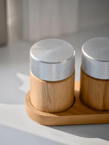 Sina salt-och pepparkvarn 6 cm - Ek-stål - Gejst
