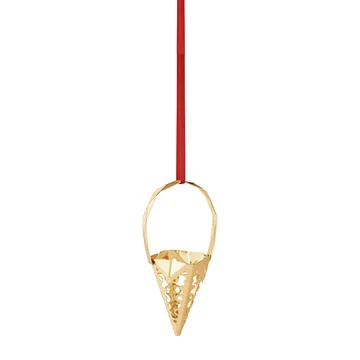 2022 Cone julhänge - guldpläterat - Georg Jensen