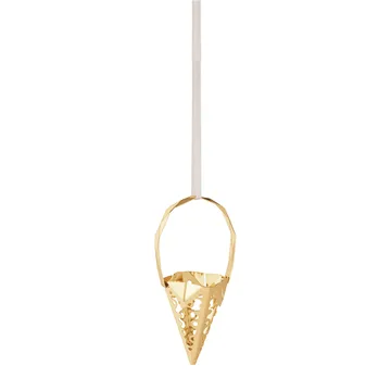 2022 Cone julhänge - guldpläterat - Georg Jensen