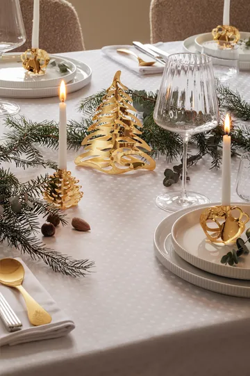 2023 års bordsgran guldpläterad 3 delar - Guldpläterat - Georg Jensen