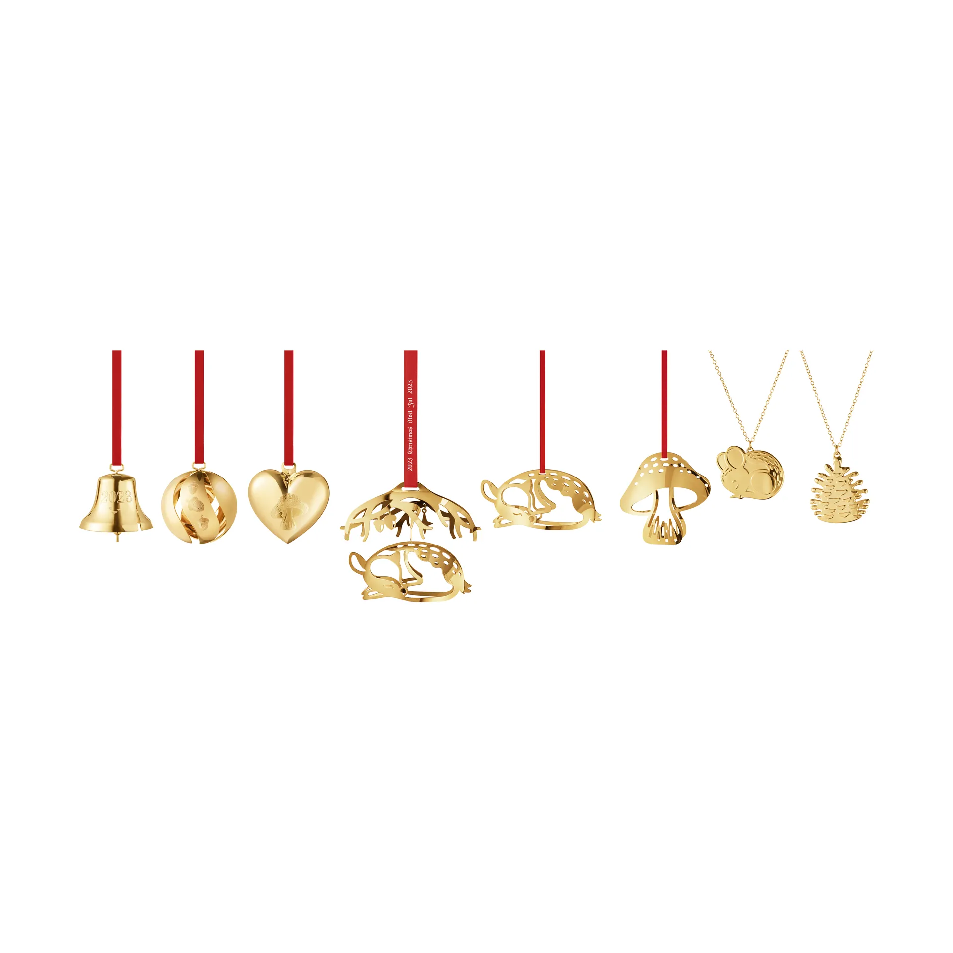 2023 års gåvoset 8 delar, Guldpläterat Georg Jensen