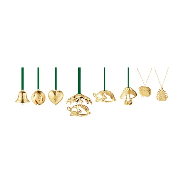 2023 års gåvoset 8 delar - Guldpläterat - Georg Jensen