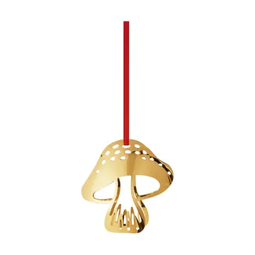 2023 års julhänge svamp - Guldpläterat - Georg Jensen