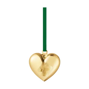 2023 års julhjärta - Guldpläterat - Georg Jensen