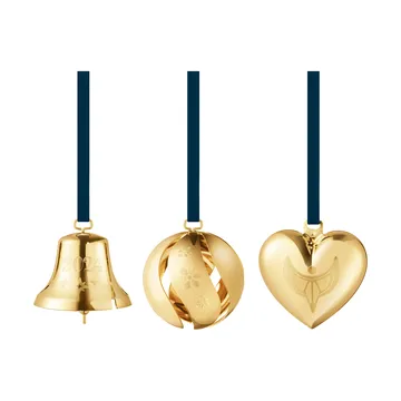 2024 års gåvoset 3 delar - Guldpläterat - Georg Jensen