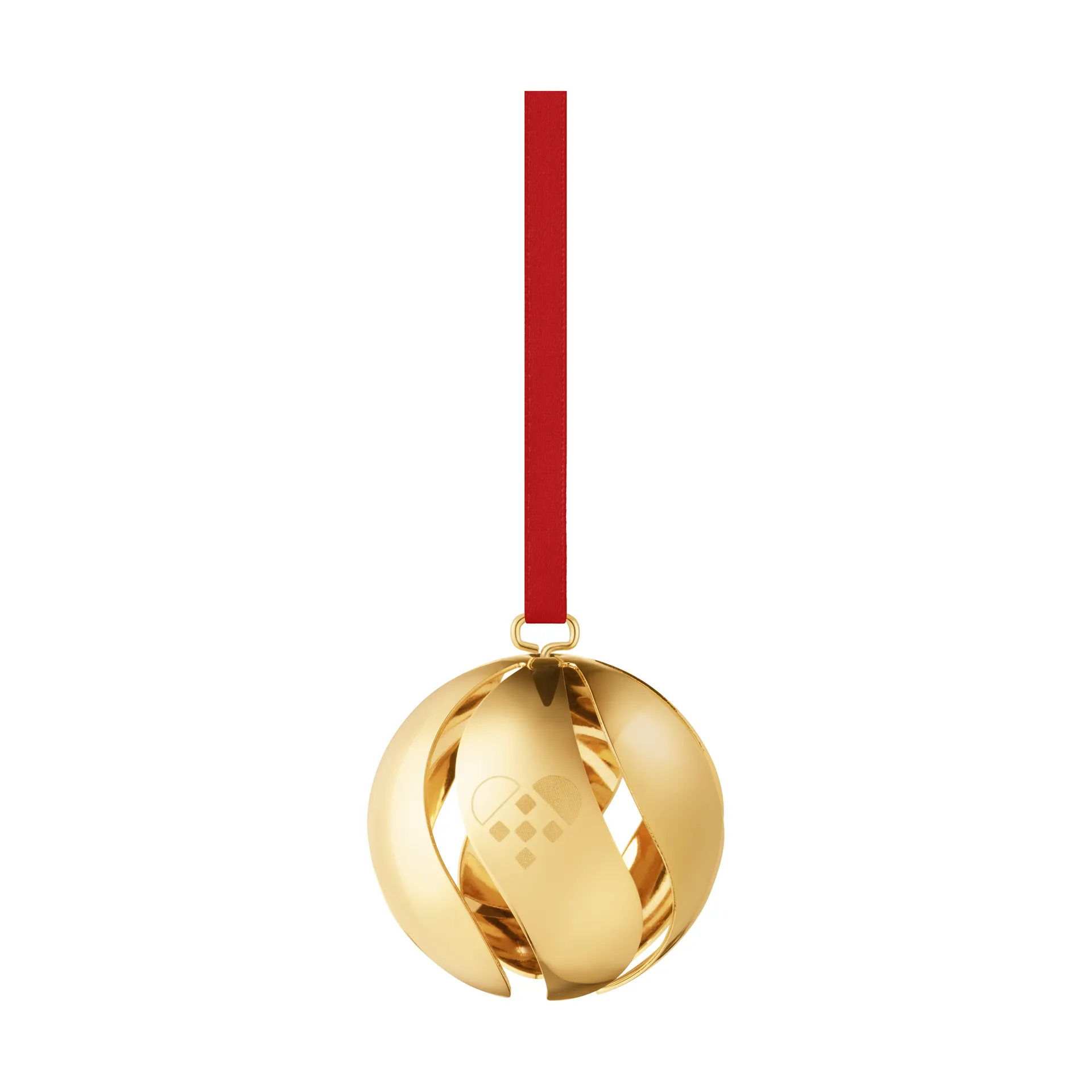 2025 års julkula, Guldpläterad mässing Georg Jensen