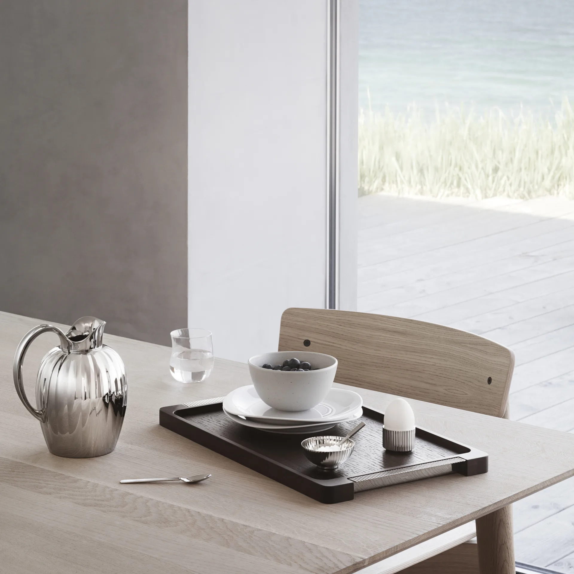 Bernadotte bricka, 28x46 cm Georg Jensen