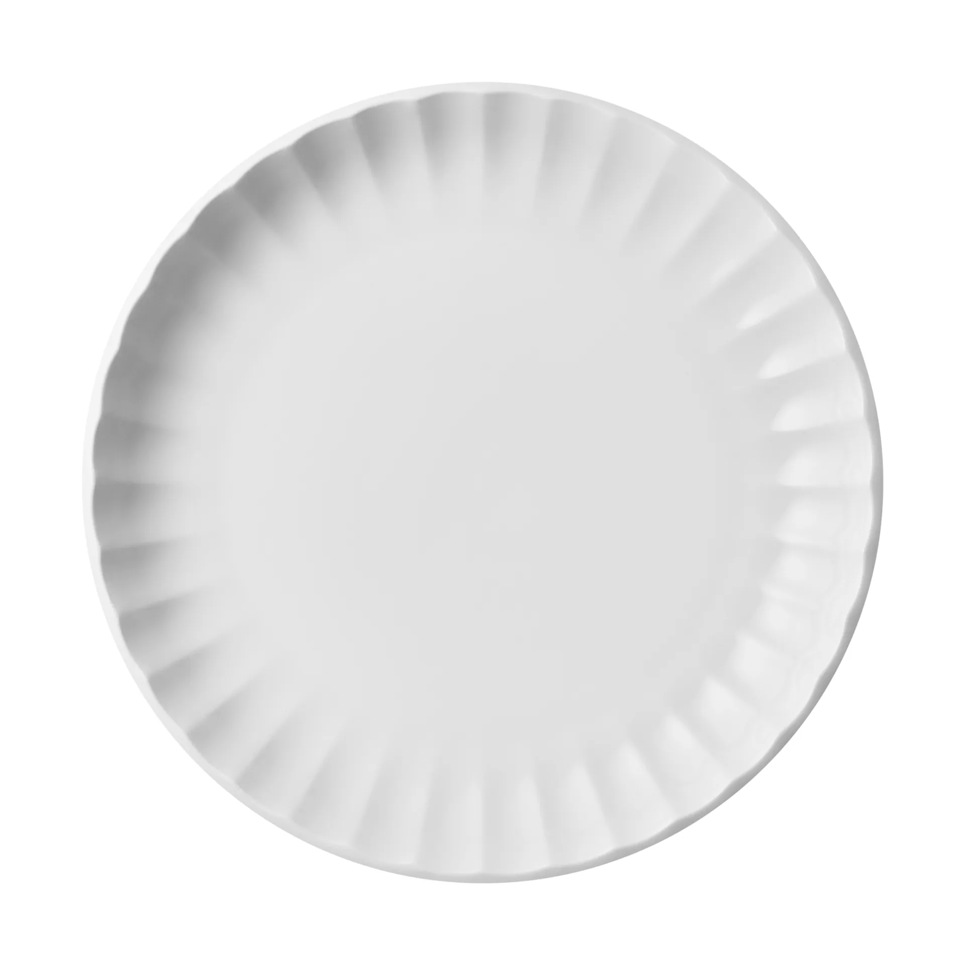 Bernadotte coupetallrik, Vit, Ø16,5 cm Georg Jensen