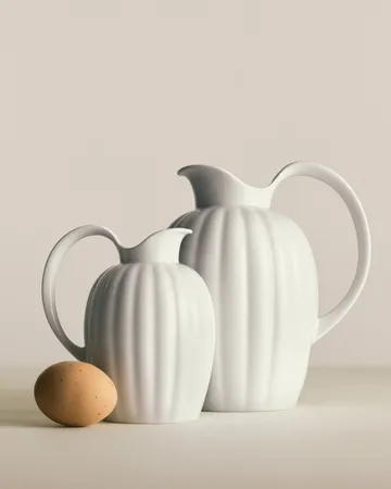 Bernadotte kanna 1,2 L - Vit - Georg Jensen