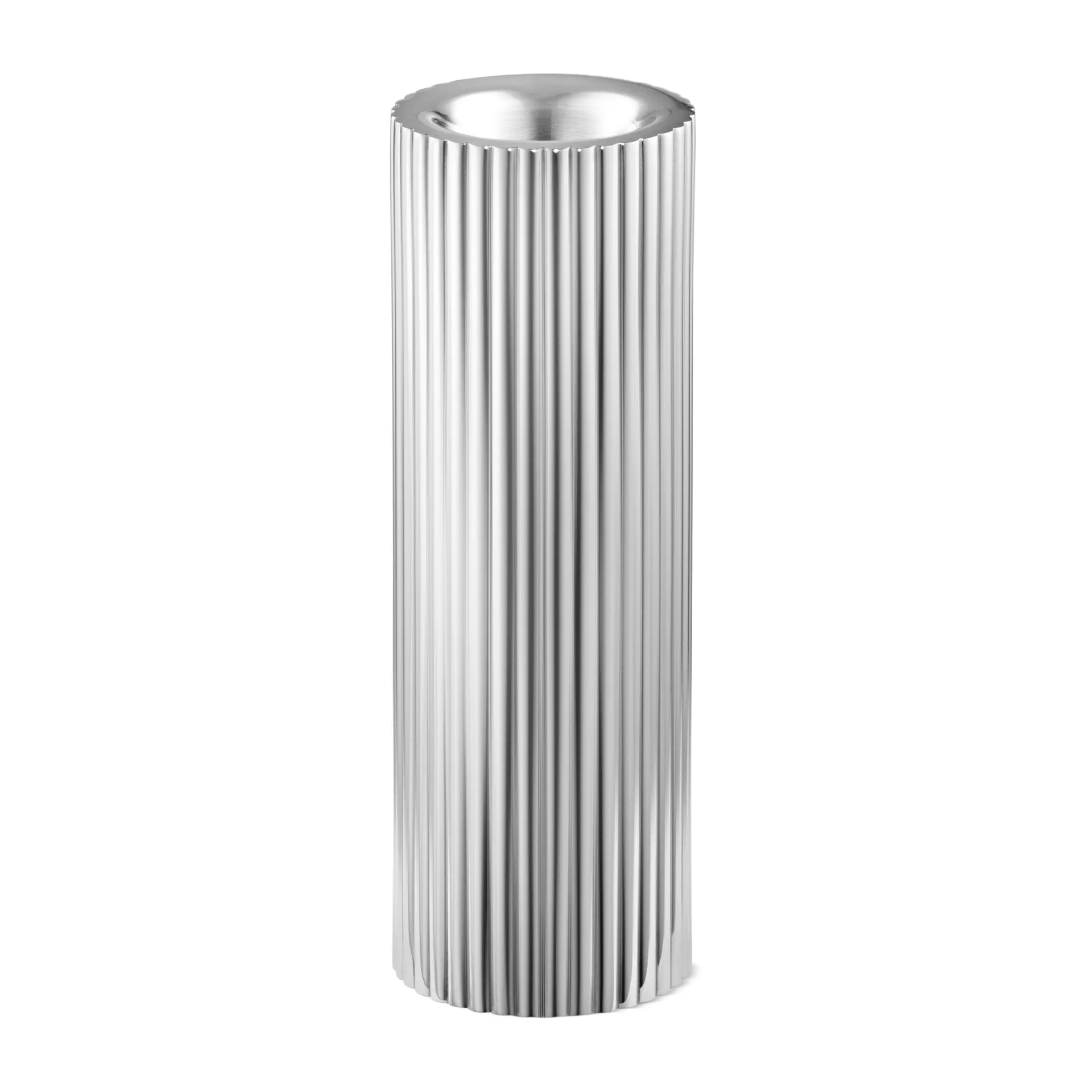 Bernadotte ljusstake 14 cm, Rostfritt stål Georg Jensen
