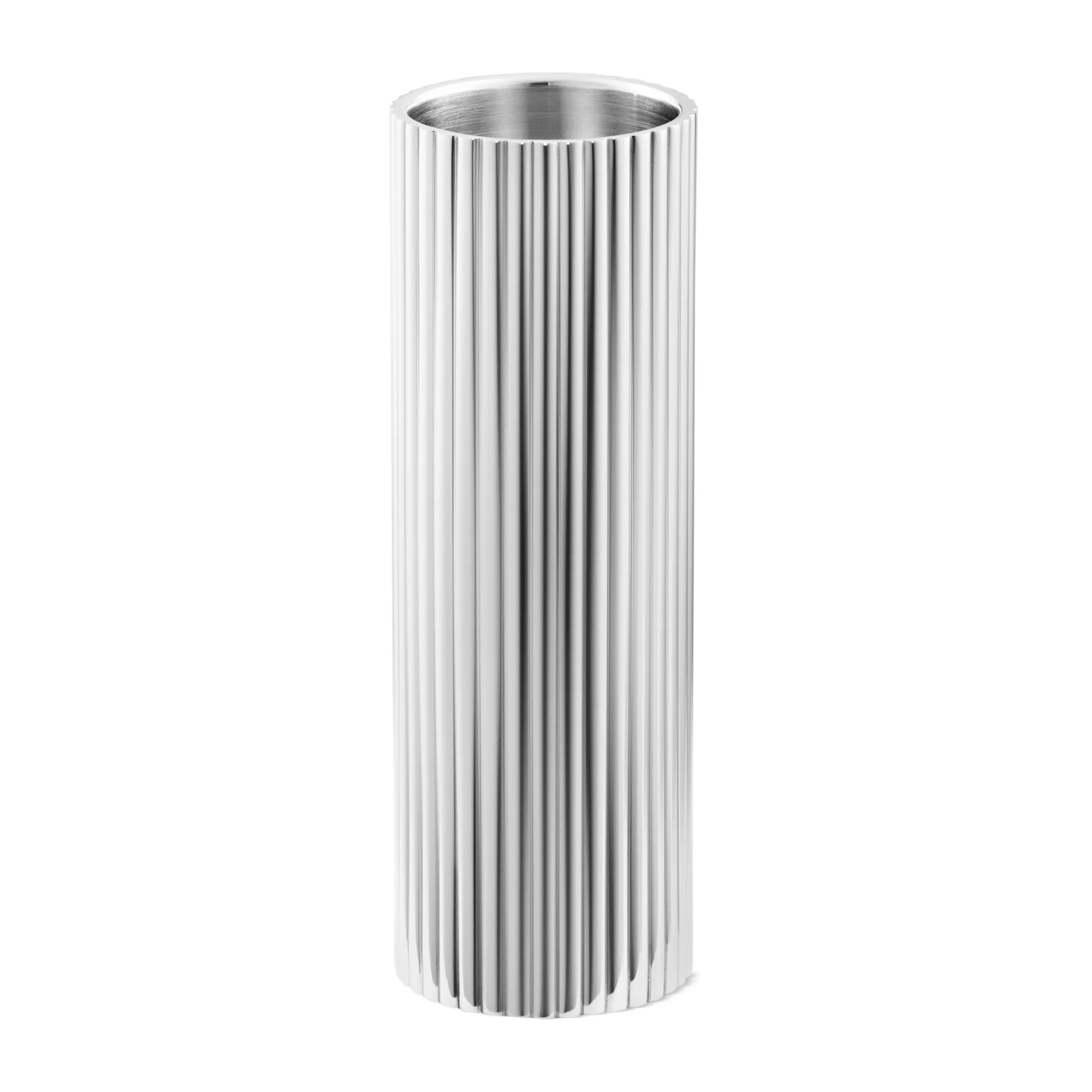 Bernadotte ljusstake 14 cm, Rostfritt stål Georg Jensen