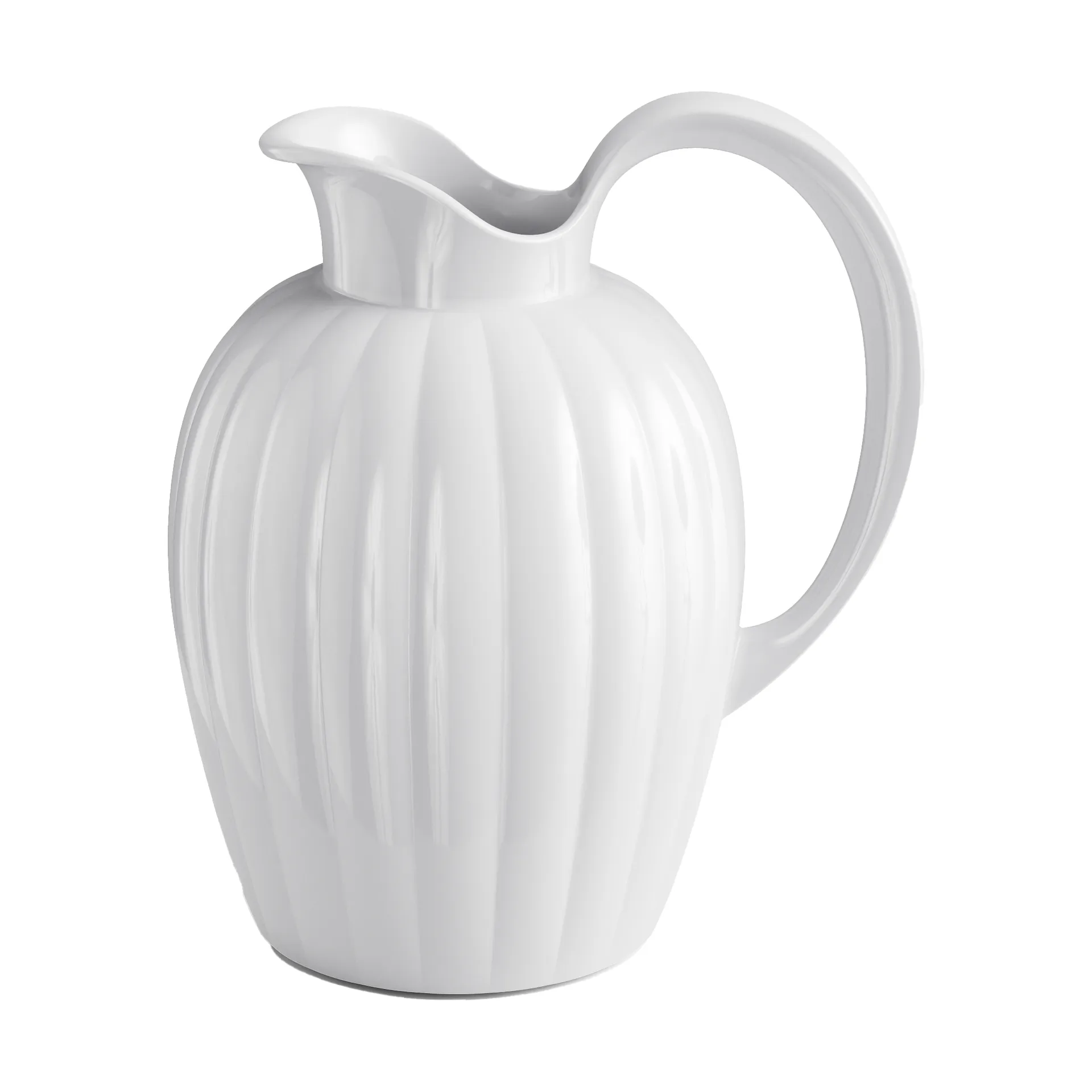Bernadotte mjölkkanna 50 cl, Vit Georg Jensen