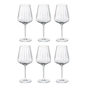 Bernadotte vitvinsglas 6-pack - Kristallin - Georg Jensen
