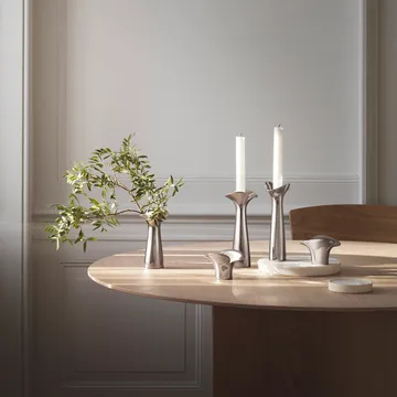 Bloom Botanica ljuslykta 2-pack - Rostfritt stål - Georg Jensen