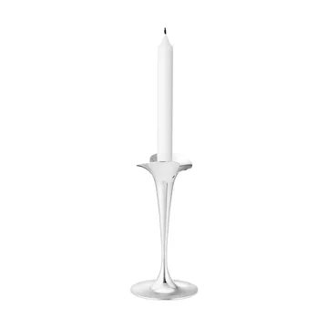 Bloom ljusstakar för kronljus - Rostfritt stål, små, 2-pack - Georg Jensen
