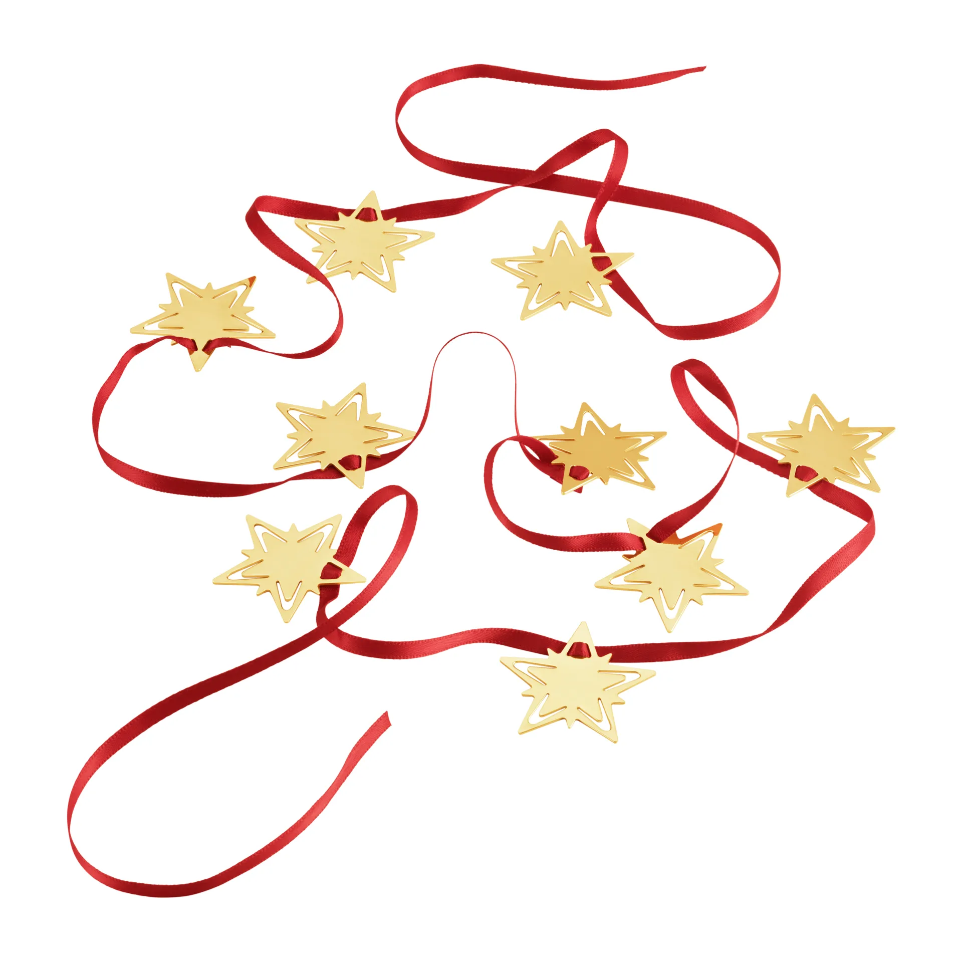 Classic christmas girlang 1,6 m, Guld Georg Jensen