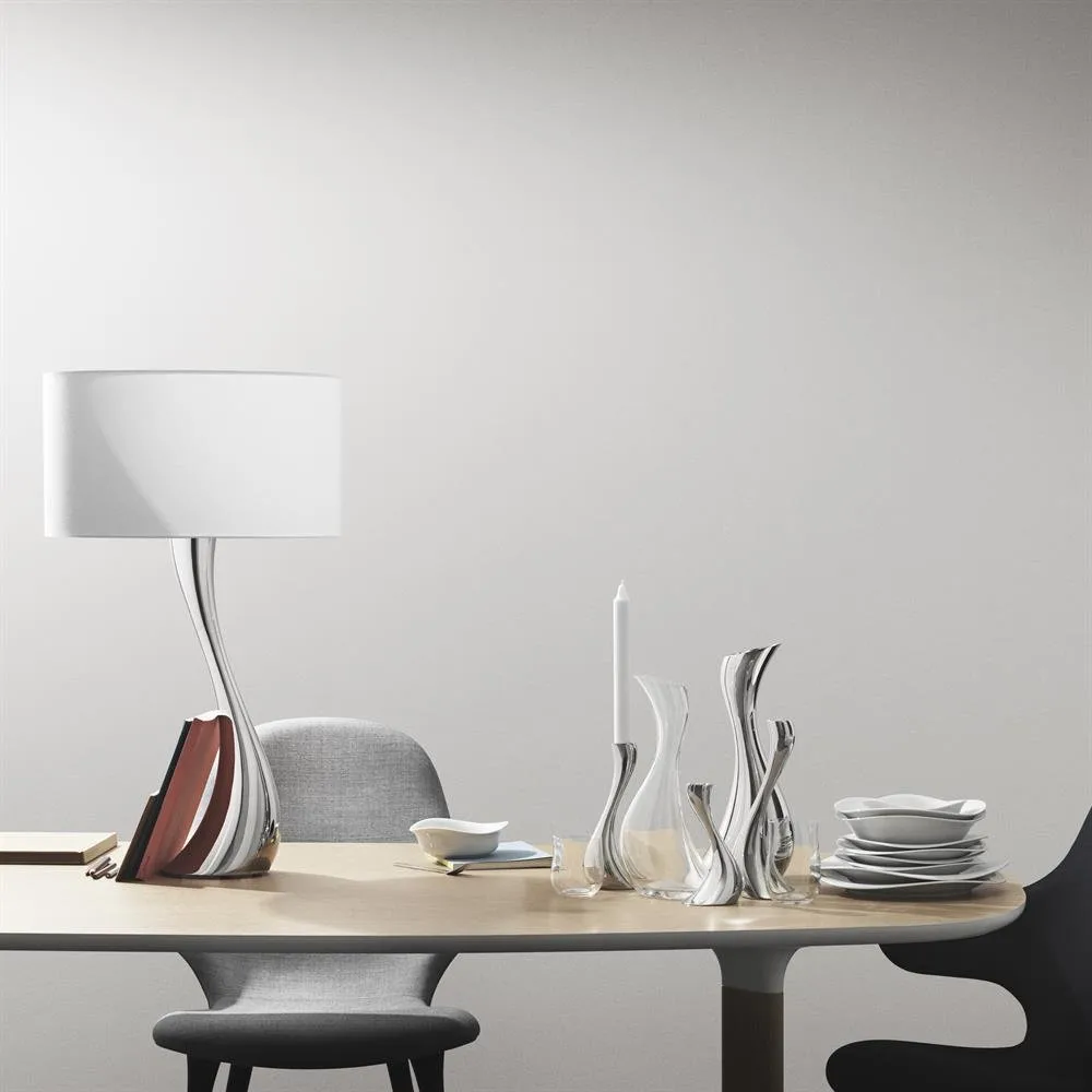 Cobra ljusstake 2-pack, medium, 20 cm Georg Jensen