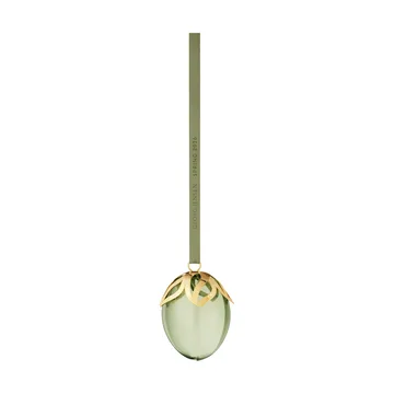 Georg Jensen påskägg hänge - Grön-18 K guldpläterad, 2026 - Georg Jensen