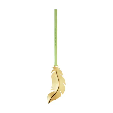 Georg Jensen påskfjäder hänge 2024 - 18 K Guldpläterad - Georg Jensen