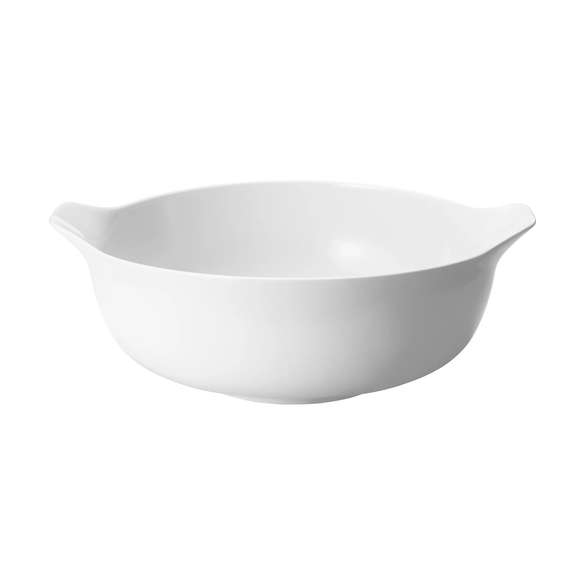 Koppel serveringsskål large Ø22 cm, Vit Georg Jensen