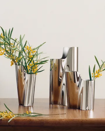 Lituus vas - Rostfritt stål, liten - Georg Jensen