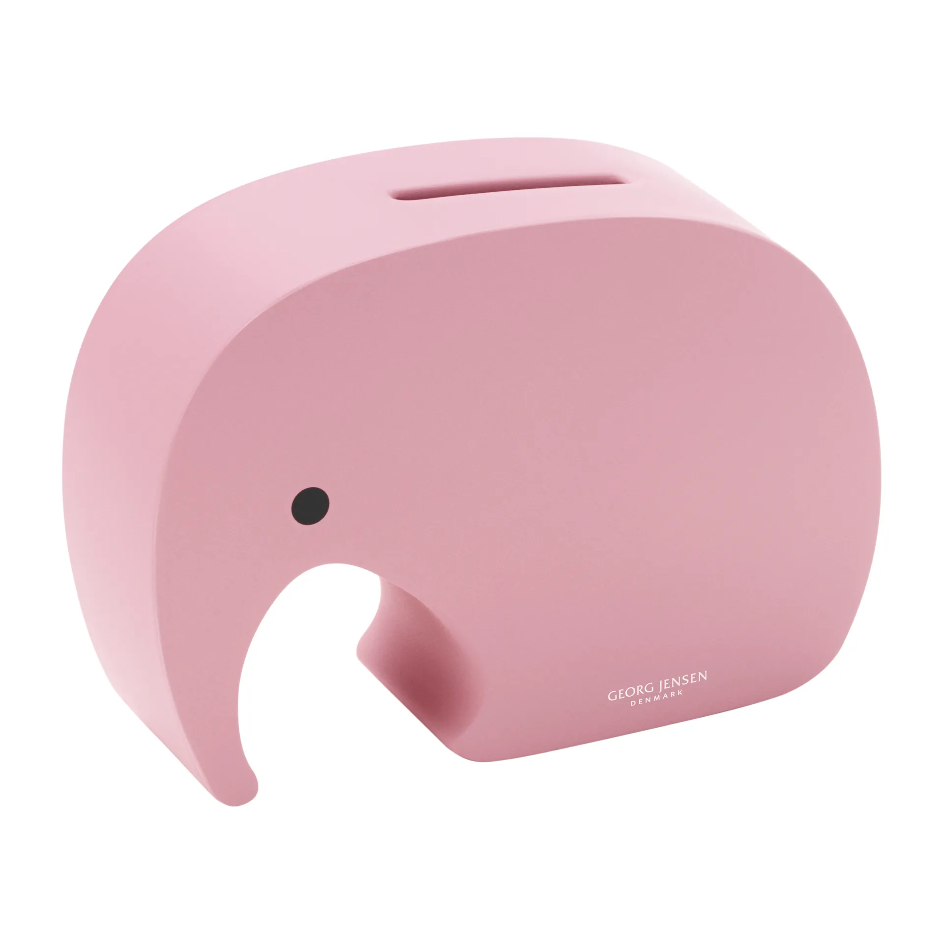 Miniphant sparbössa 6x8,7 cm, Strawberry blush Georg Jensen