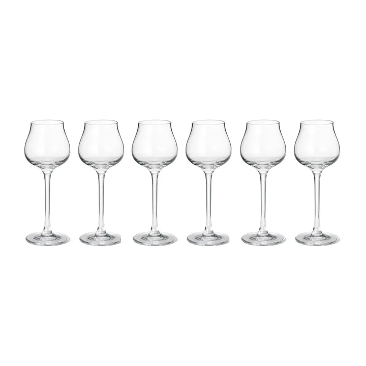 Sky snapsglas 6 cl 6-pack - Klar - Georg Jensen