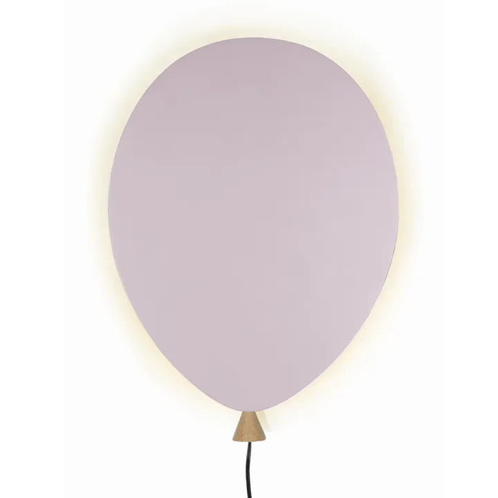 Balloon vägglampa - rosa-ask - Globen Lighting