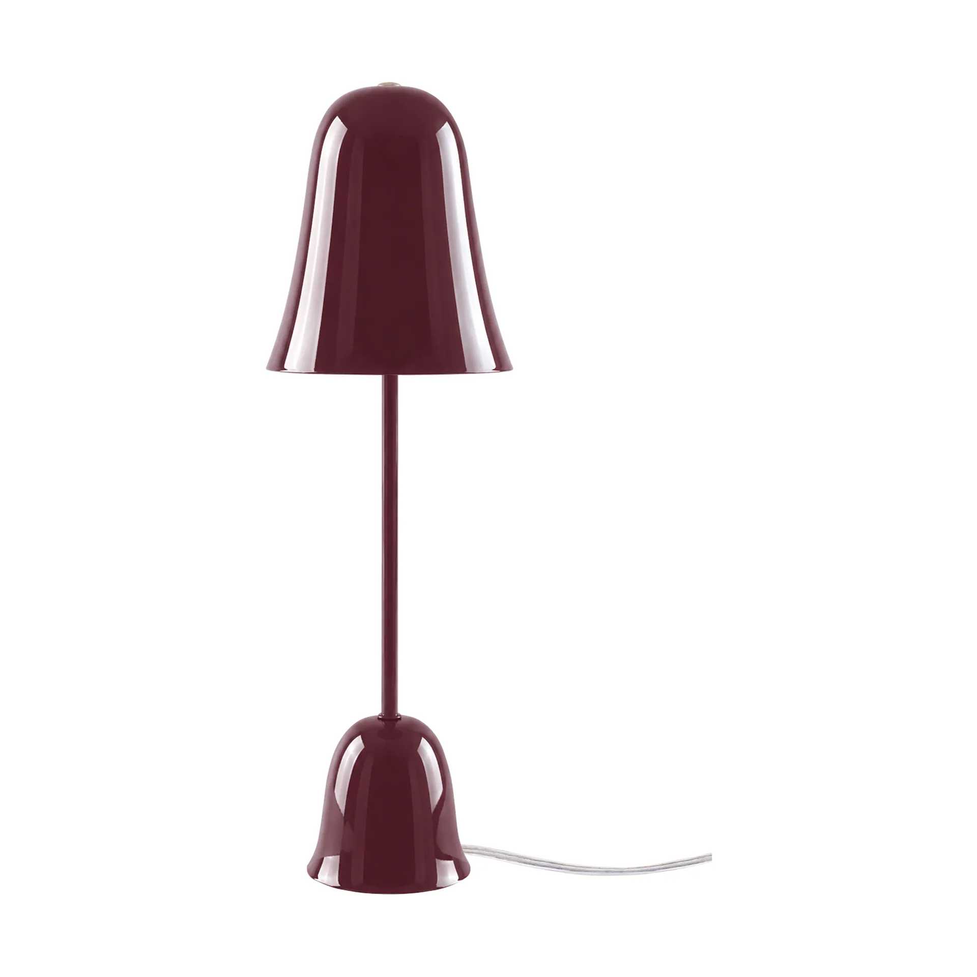 Blåklockan bordslampa, Vinröd (röd), Ø16xH50 cm Globen Lighting