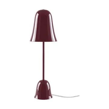 Blåklockan bordslampa - Vinröd (röd), Ø16xH50 cm - Globen Lighting