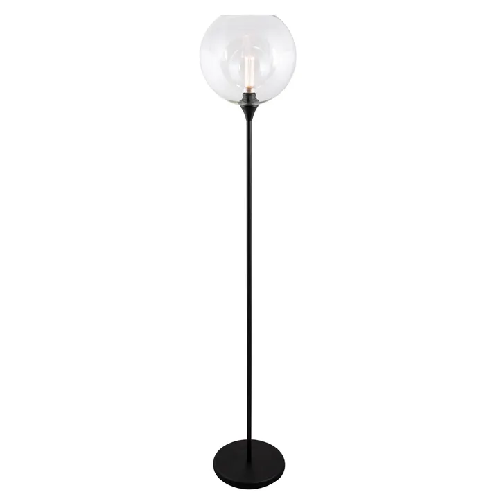 Bowl golvlampa - Svart - Globen Lighting