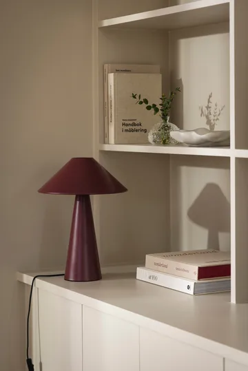 Cannes bordslampa - Burgundy - Globen Lighting