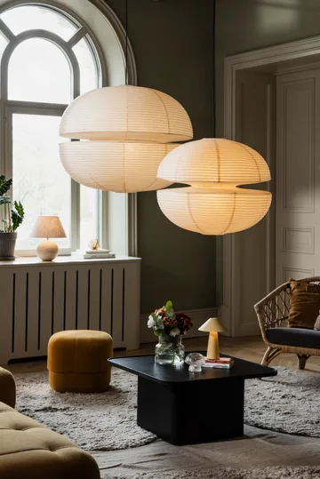 Cannes portabel bordslampa - Havregul - Globen Lighting