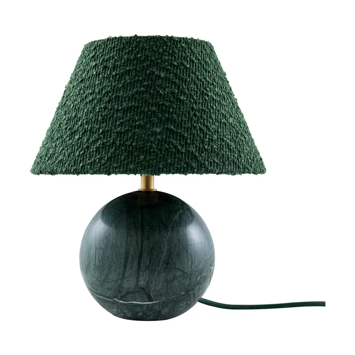 Castello 24 bordslampa - Mörkgrön marmor - Globen Lighting