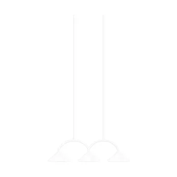 Curve pendel 3 - Vit - Globen Lighting
