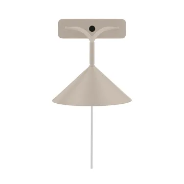 Curve vägglampa - Beige - Globen Lighting
