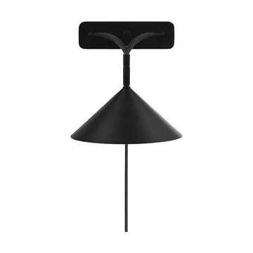 Curve vägglampa - Svart - Globen Lighting