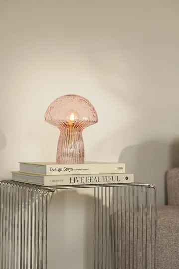 Fungo bordslampa Special Edition Rosa - Ø16 cm, H:20 cm - Globen Lighting