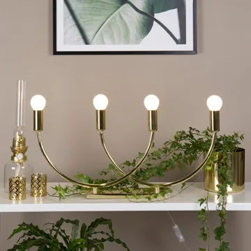 Grace bordslampa - mässing - Globen Lighting