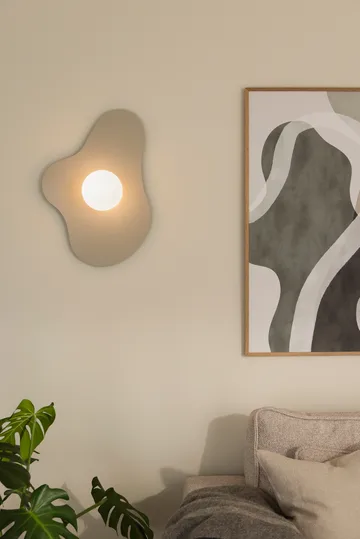 Illusion vägglampa/plafond 60 cm - Beige - Globen Lighting