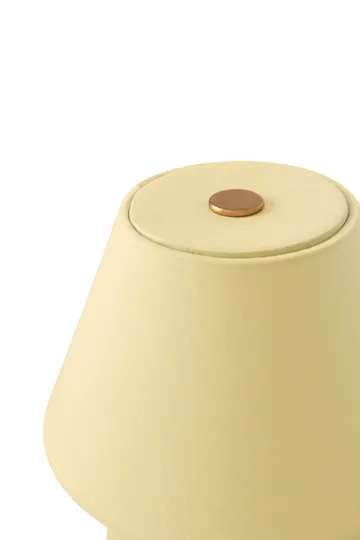 Iris 16 portabel bordslampa - Butter yellow - Globen Lighting