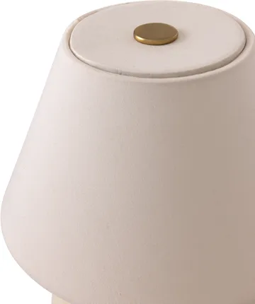 Iris 16 portabel bordslampa - Creme - Globen Lighting
