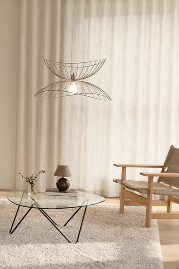 Iris 16 portabel bordslampa - Mocha - Globen Lighting