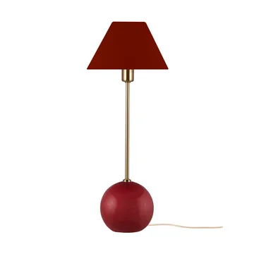 Iris 20 bordslampa - Burgundy - Globen Lighting