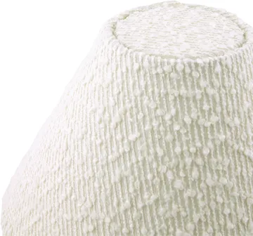 Iris 20 lampskärm - Bouclé whitevit - Globen Lighting