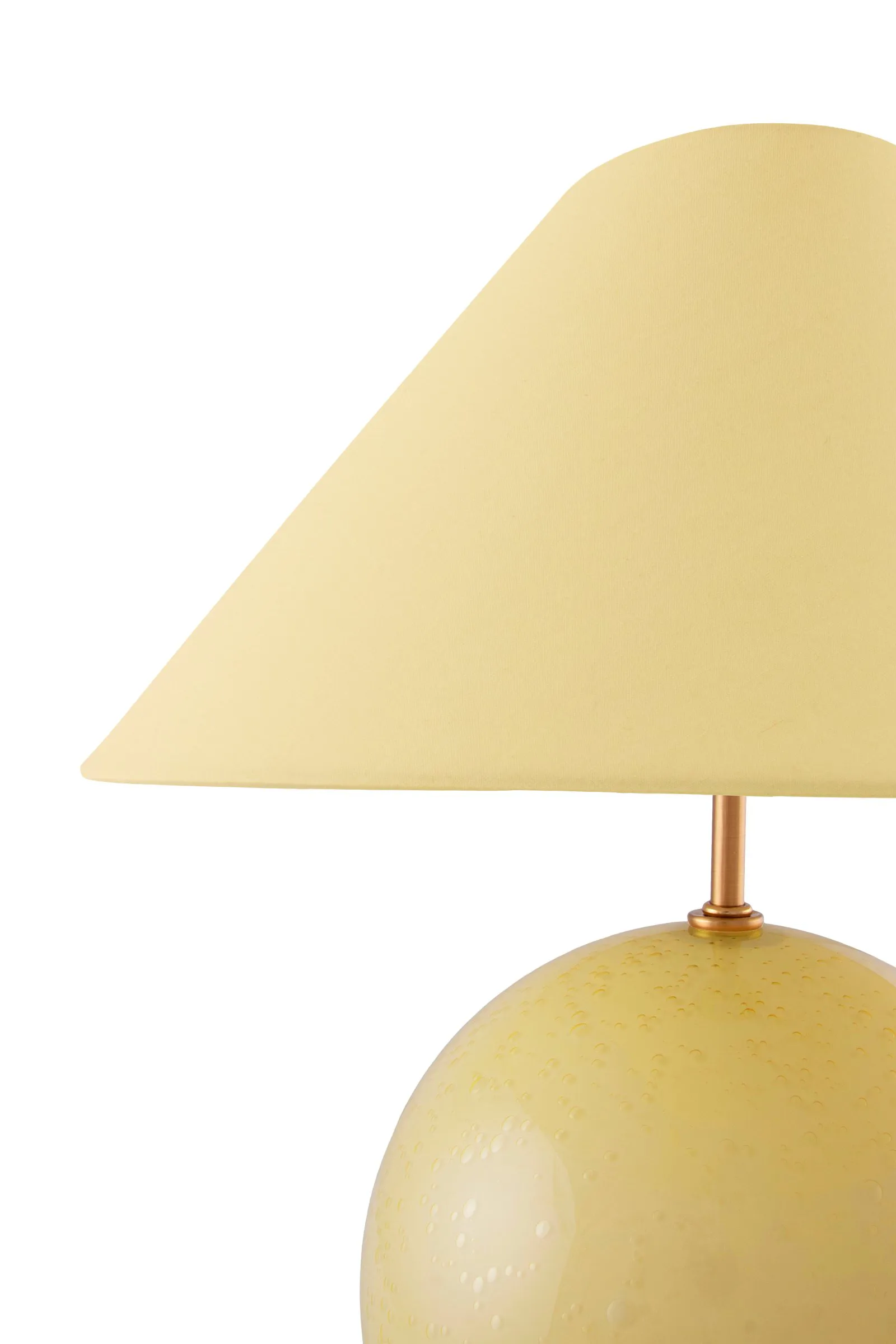 Iris 35 bordslampa 39 cm, Butter yellow Globen Lighting