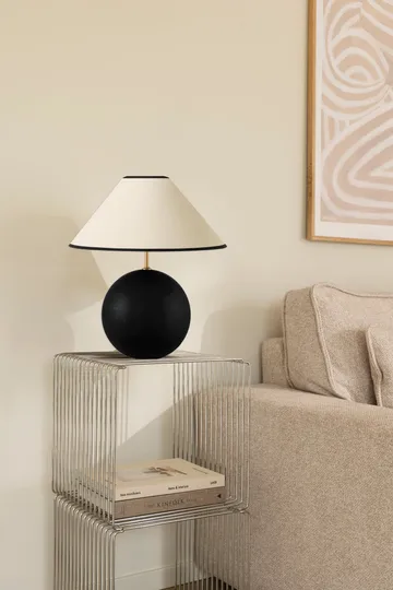 Iris 35 bordslampa 39 cm - Noir - Globen Lighting