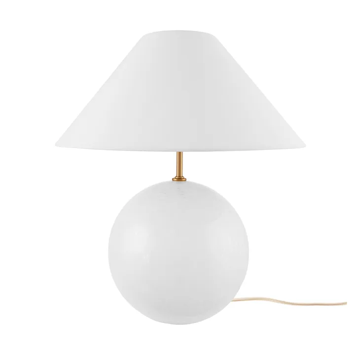 Iris 35 bordslampa 39 cm - Vit - Globen Lighting