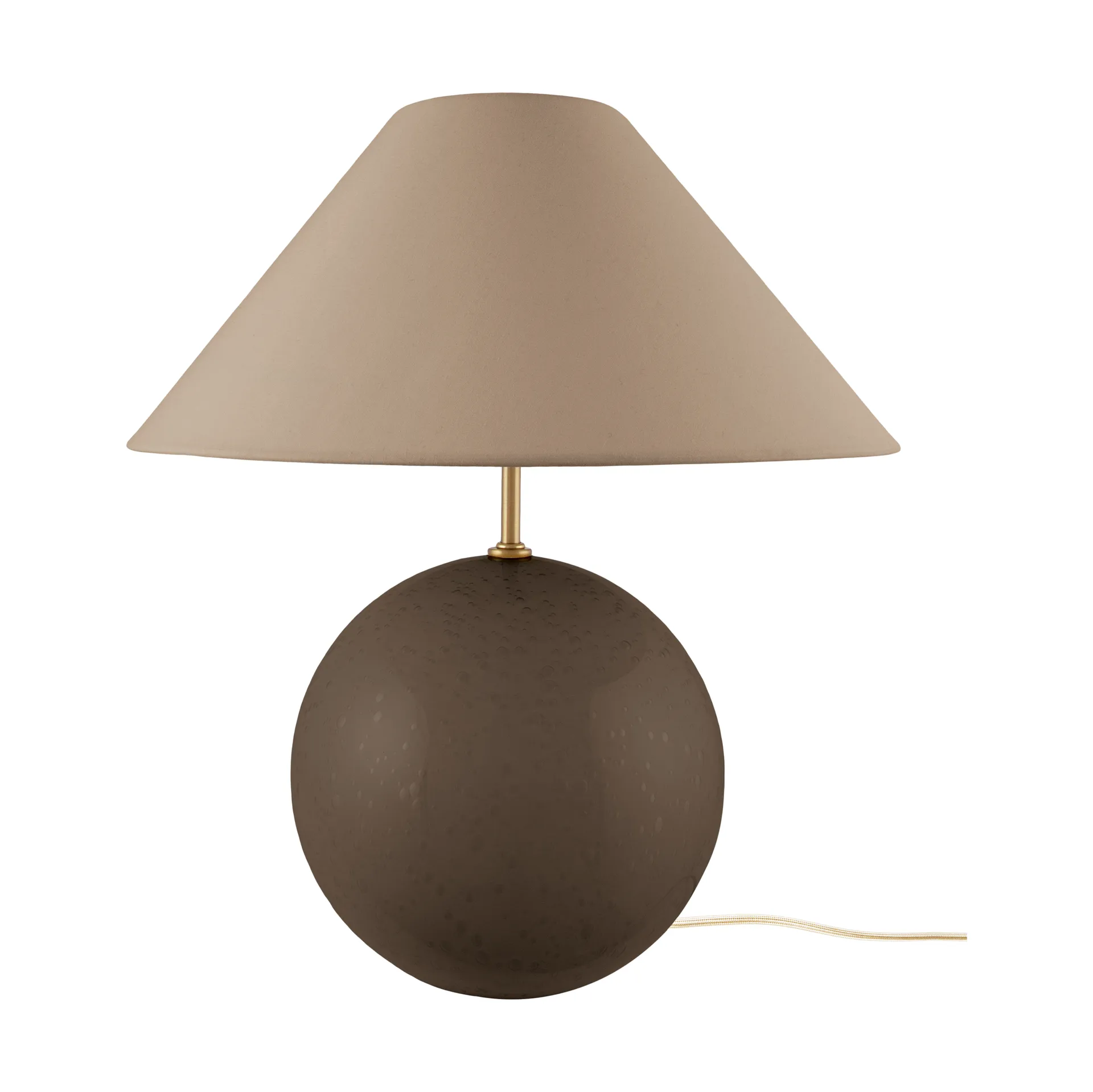 Iris 45 bordslampa, Mocha Globen Lighting